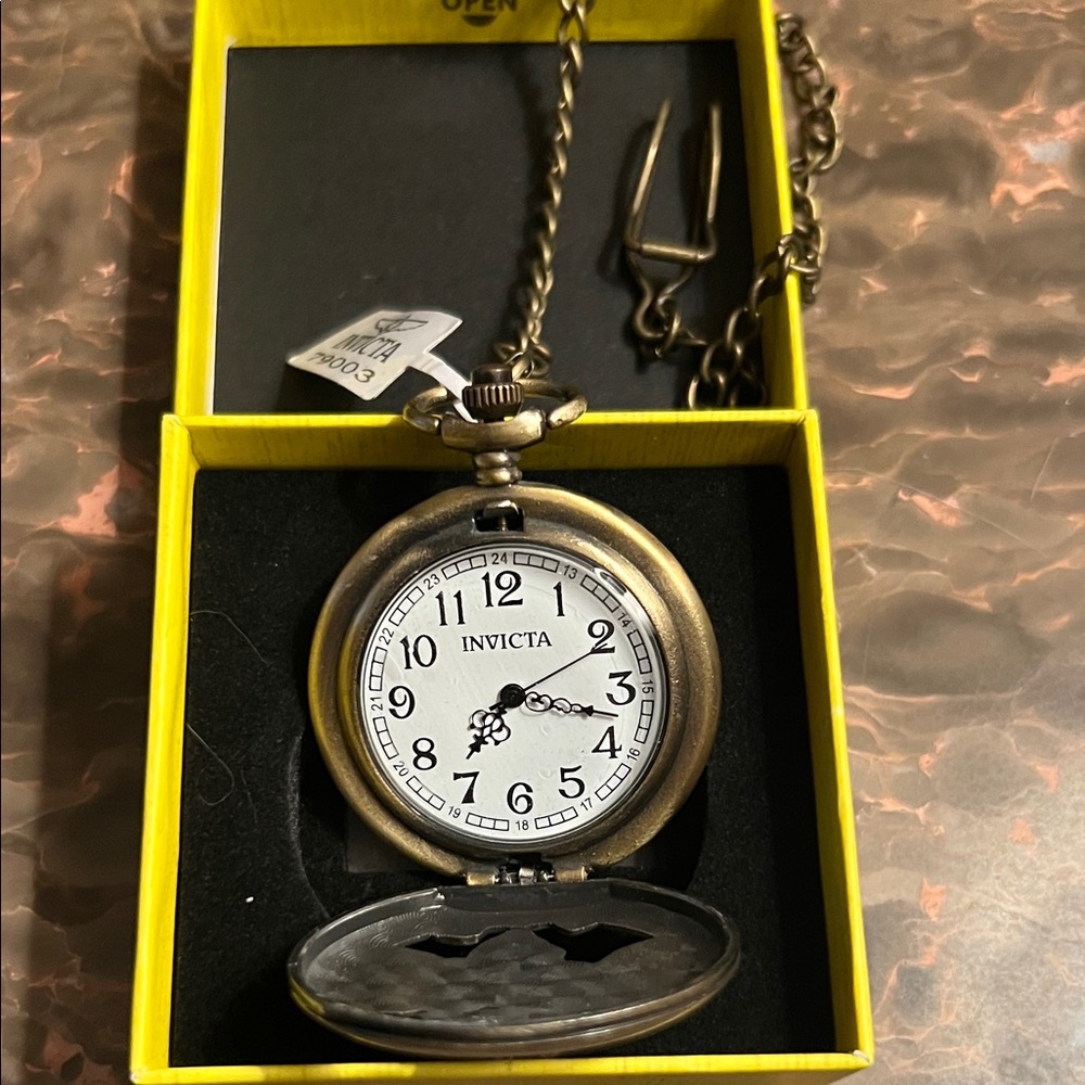Invicta Harley Pocket Watch with Chain - Picture 2 of 3